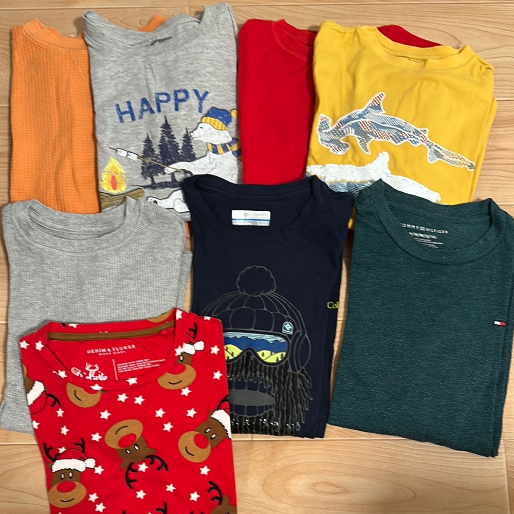 Assorted Graphic and Solid T-Shirts